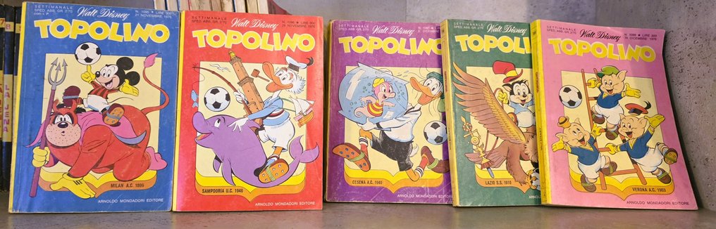 Topolino nn. 1000/1099 - Sequenza completa prima edizione - 99 Comic - Första upplagan #2.1