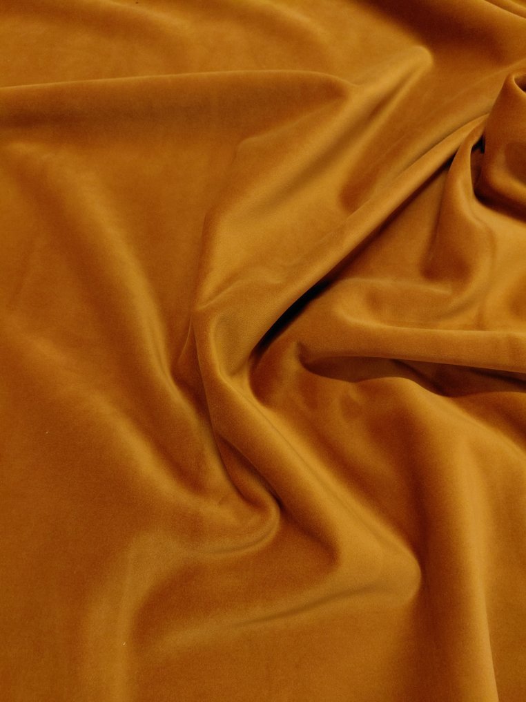 Lusso Caramello – Velluto di Alta Qualità (Fine Pezza) - Upholstery fabric - 140 cm - 140 cm #4.3