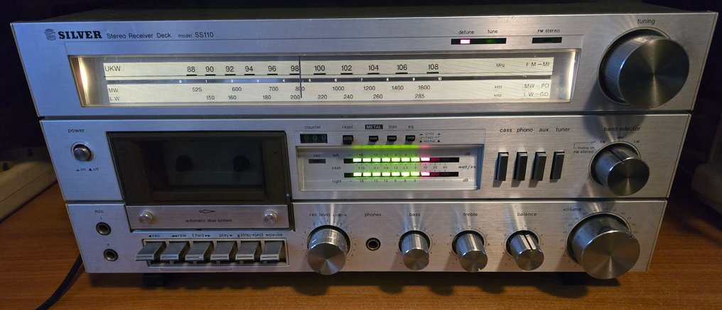 Silver - SS110 Hi-fi set #1.0