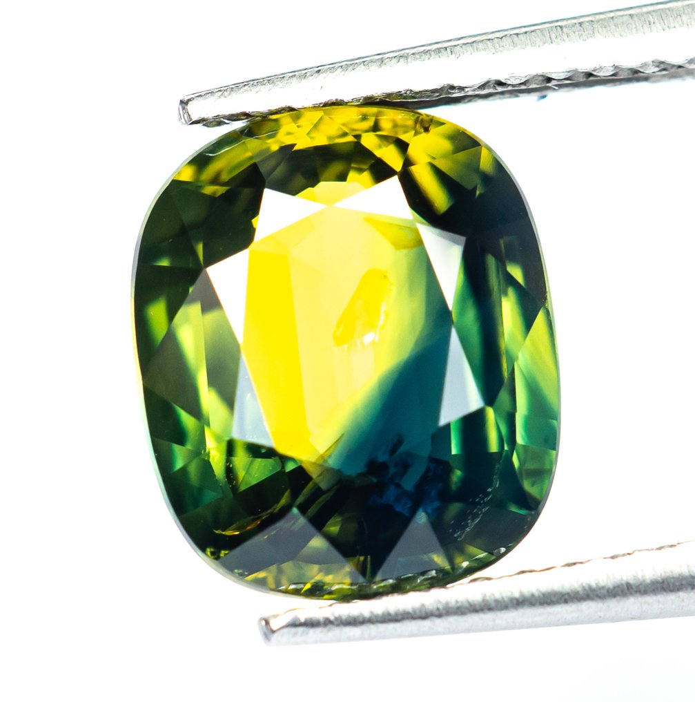 No reserve price Sapphire  - 3.15 ct - Bellerophon Gemlab - Multicolour #2.1