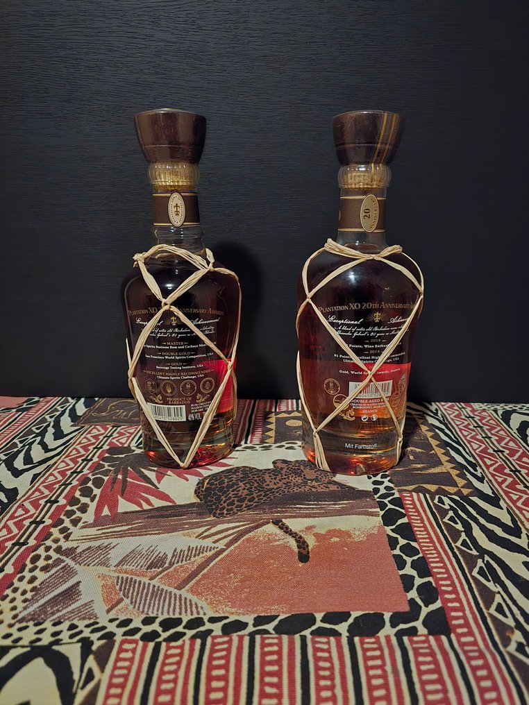 Plantation - XO Barbados 20th Anniversary - 70cl - 2 bottles #1.0