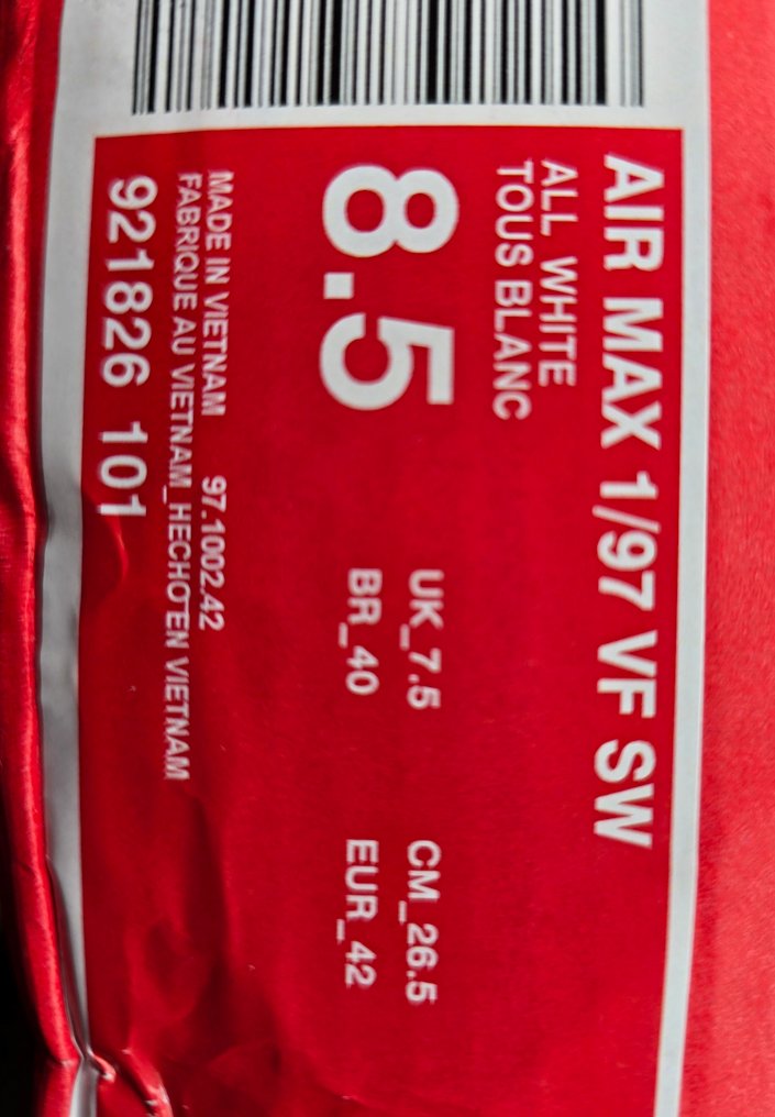 Nike - Air Max 97 Undefeated - 运动鞋 - 尺寸: EU 42 #4.3