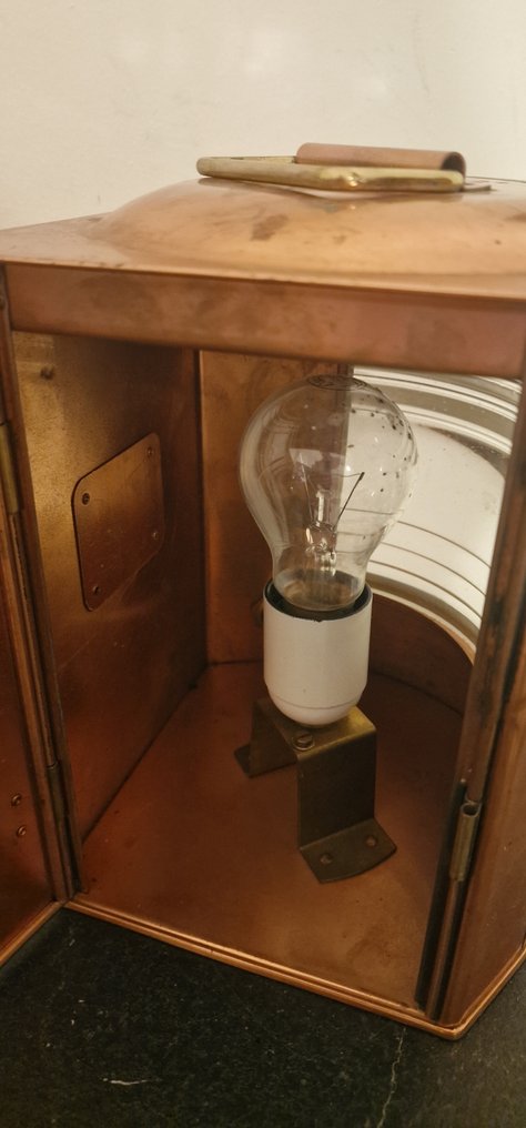 Starboard lamp - Χαλκός, Γυαλί #4.3
