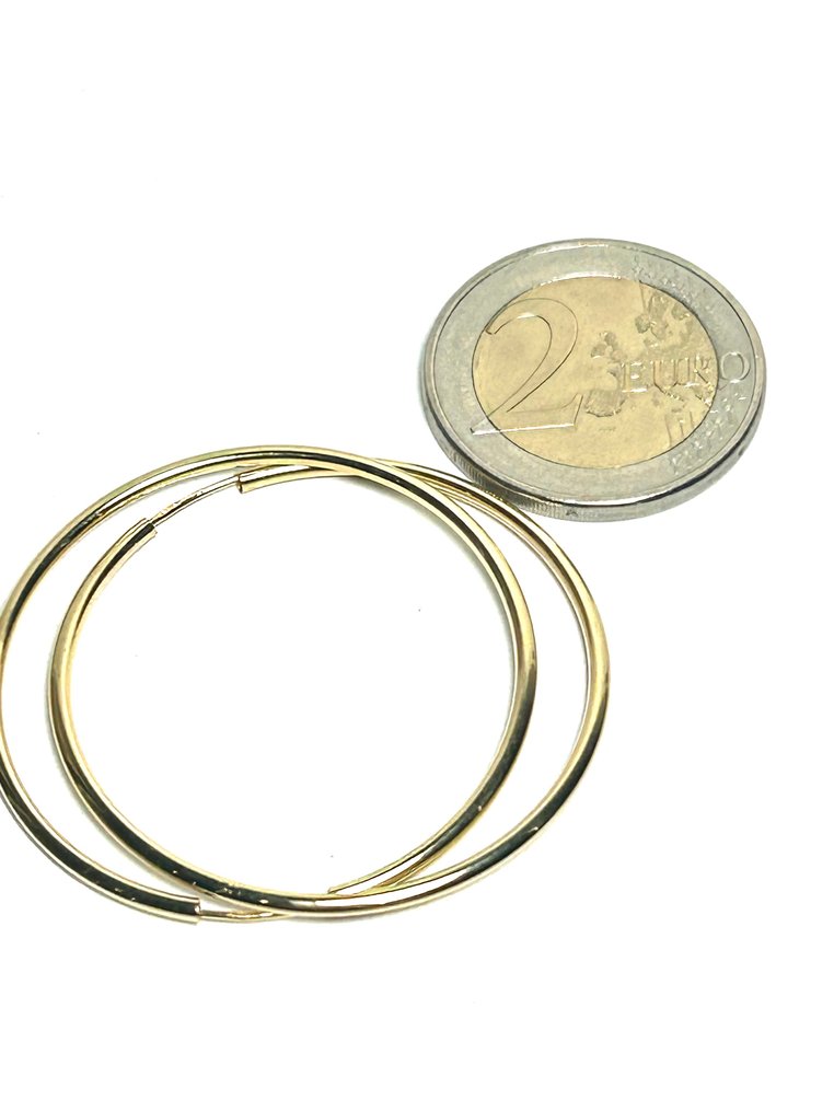 Κρίκοι - 18 καράτια Κίτρινο χρυσό #3.2