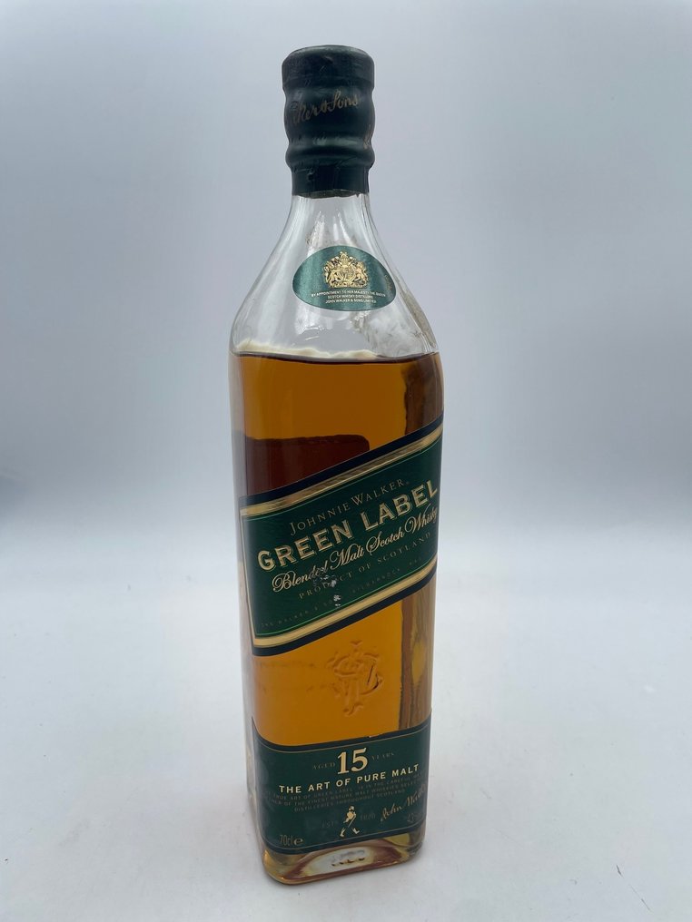 Johnnie Walker 15 years old Green Label  - b. Anni ‘80 - 70cl #1.0