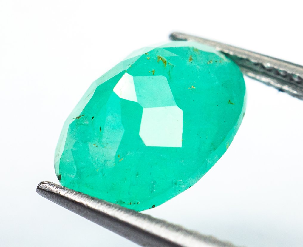 Ingen reservasjonspris Smaragd - 3.64 ct - Bellerophon Gemlab - Green (Nigeria) #3.2