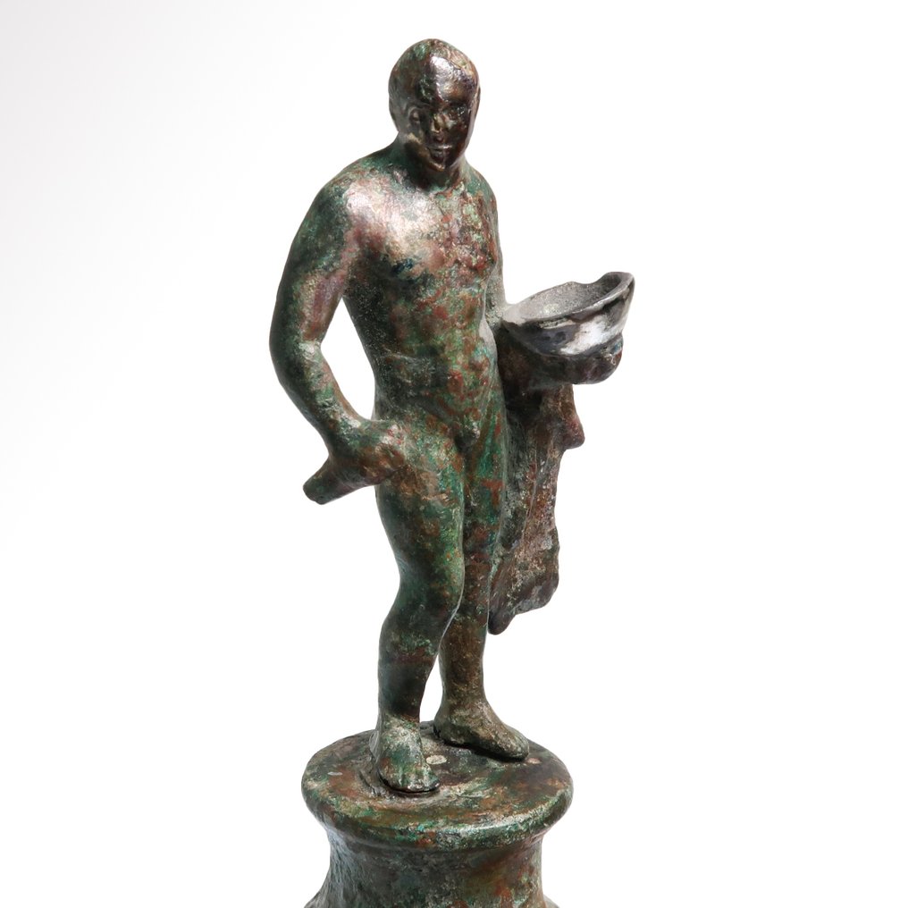 古羅馬 青銅色, 銀 运动员的雕像 #2.1