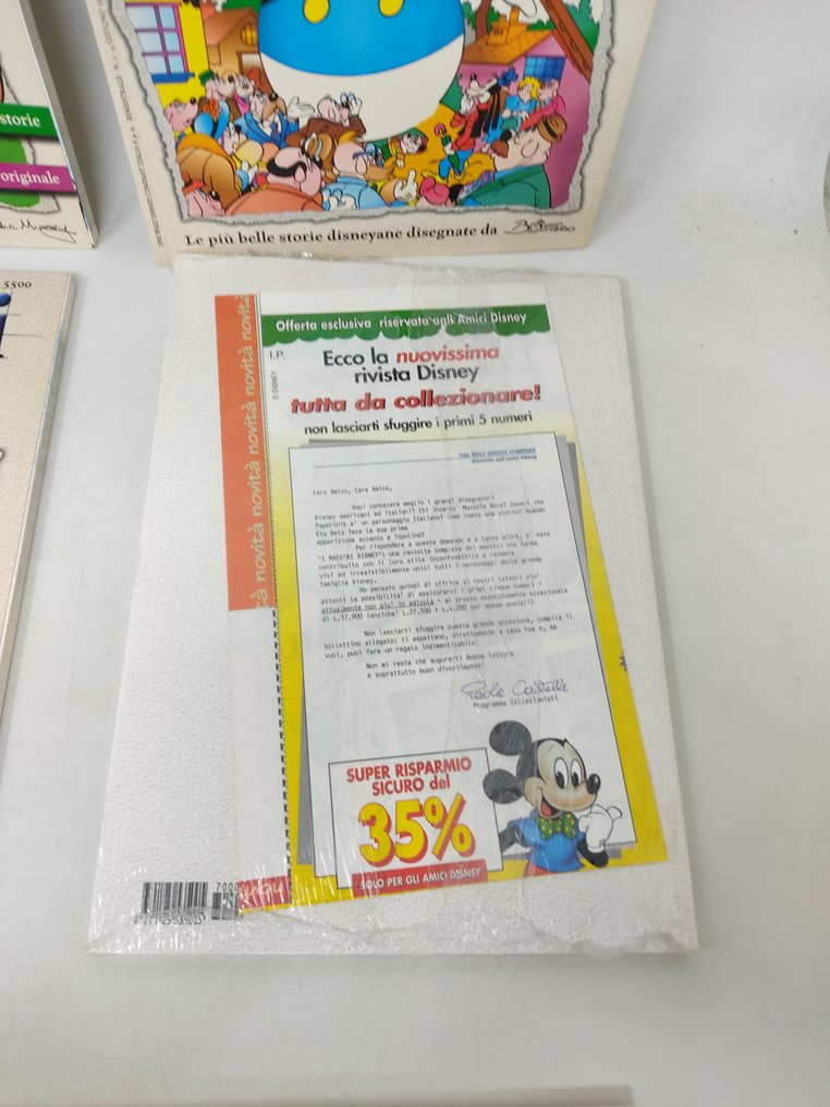 Sequenza completa 18x - I maestri Disney 1/18 completa - 18 Fumetti - Flere udgaver #4.3