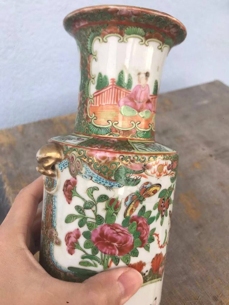 Váza - Porcelán - Kína - Guangxu (1875-1908)  (Nincs minimálár) #2.1