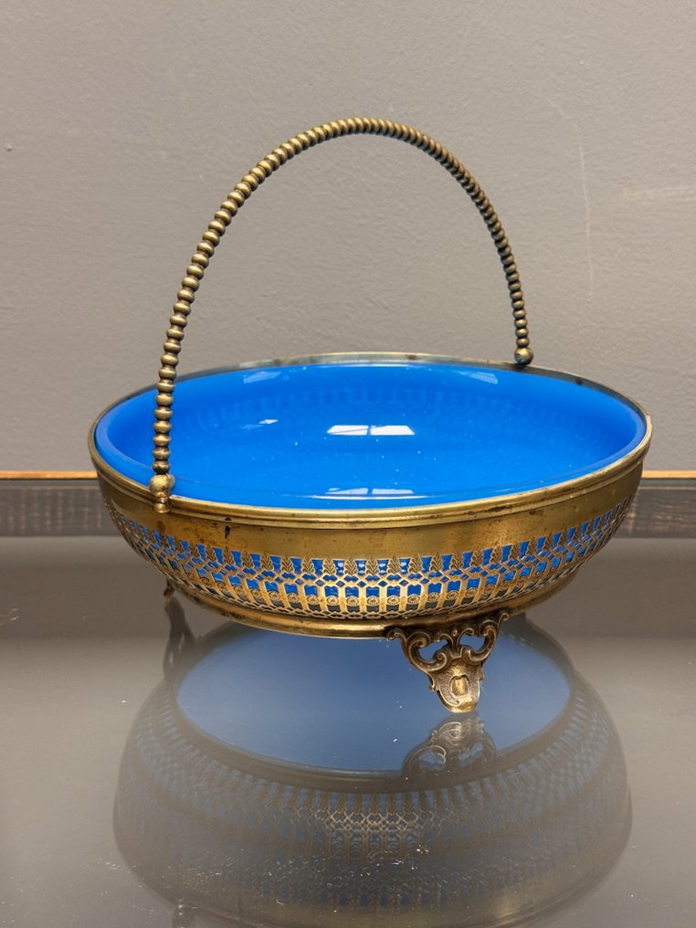 水果盘 - 黄铜, 玻璃 #3.2