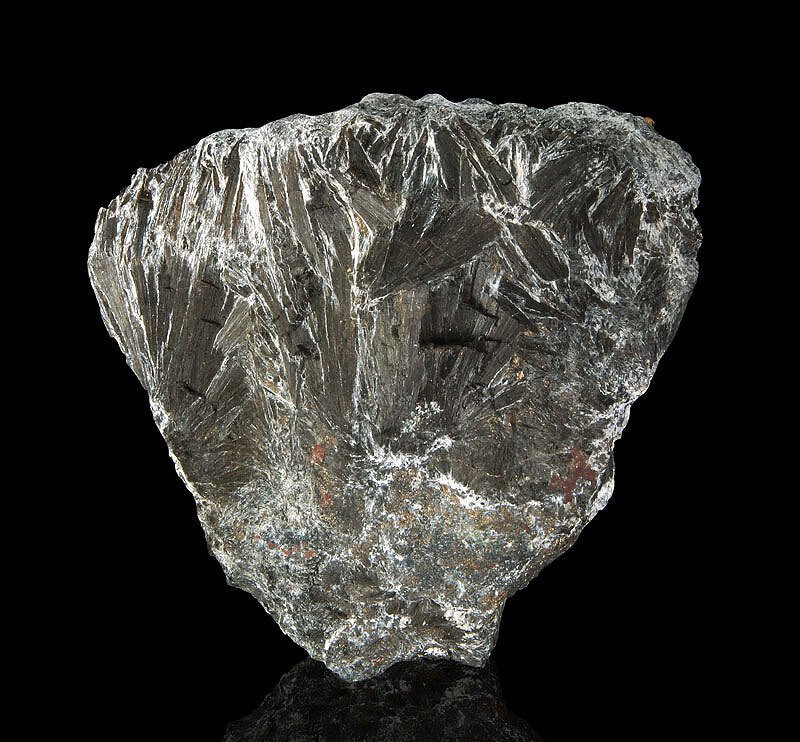 Ludwigite, Ascarite Crystals on matrix - Height: 80 mm - Width: 75 mm- 426 g - (1) #1.0