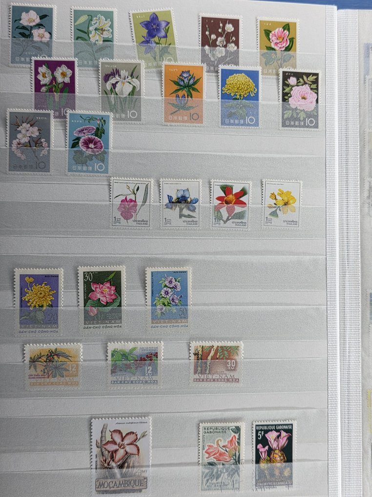 Motief - Κόσμος - Διάφορες συλλογές μοτίβων σε 8 βιβλία αποθήκευσης, μεταξύ άλλων τρένα, ζώα, λουλούδια, αεροπορία και #3.2