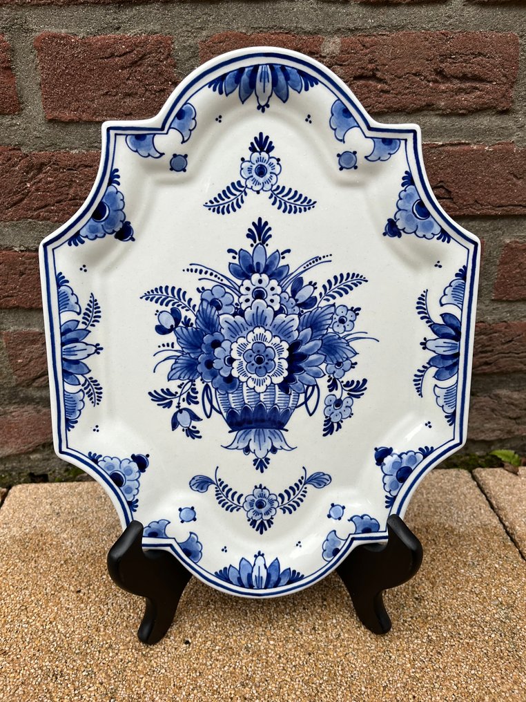 De Porceleyne Fles, Delft - Plate - Delfts blauw wandapplique - Earthenware #1.0