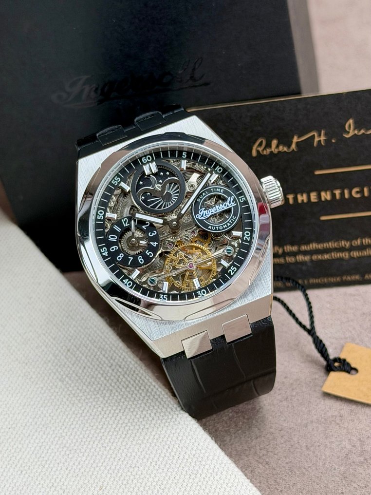 Ingersoll - Broadway Dual Time Automatic - 没有保留价 - I12903 - 男士 - 2020年及之后  #1.0