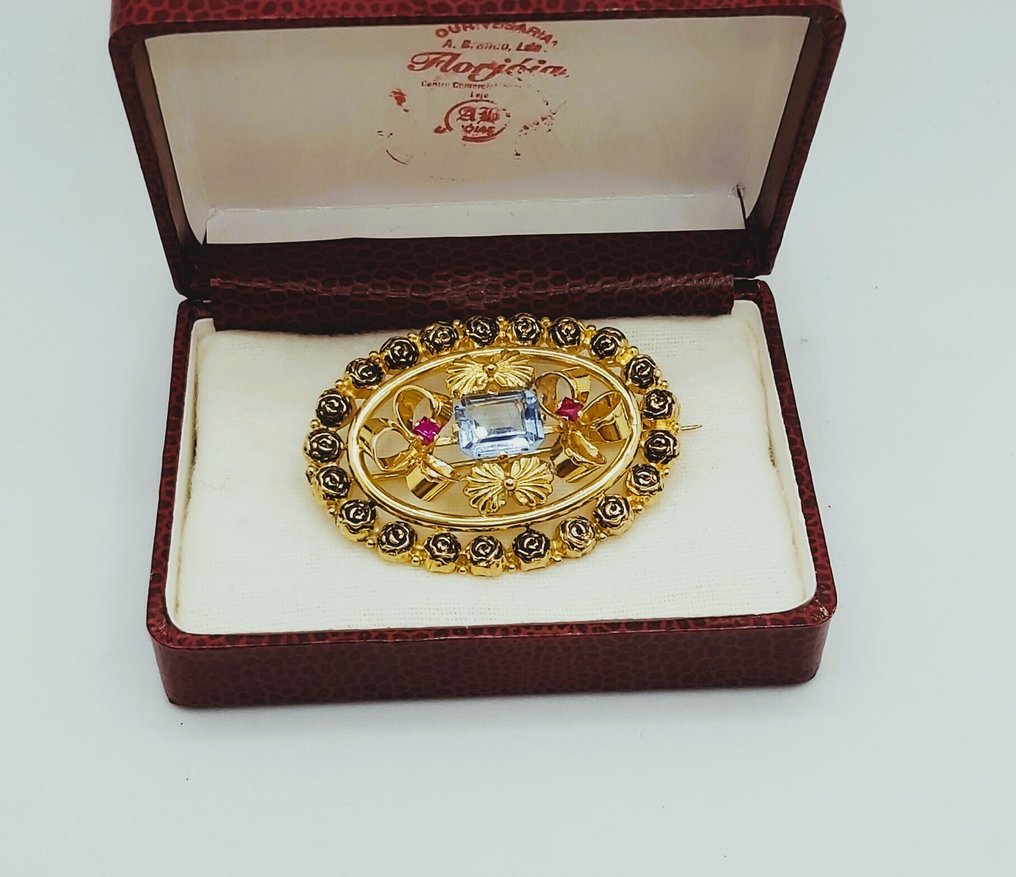 Smykkenål - 19,2 kt. Gulguld #4.3