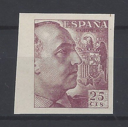 Spagna 1949 - Errore General Franco fuelles - Edifil nº 1048s #1.0