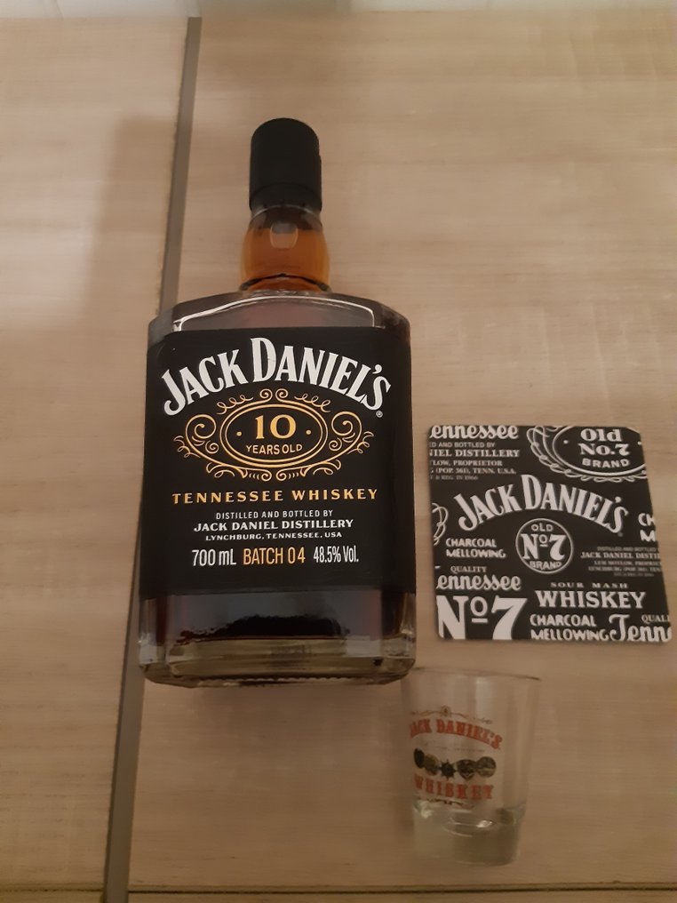 Jack Daniel's 10 years old Batch 04 w/ glass & coaster - 700ml #1.0