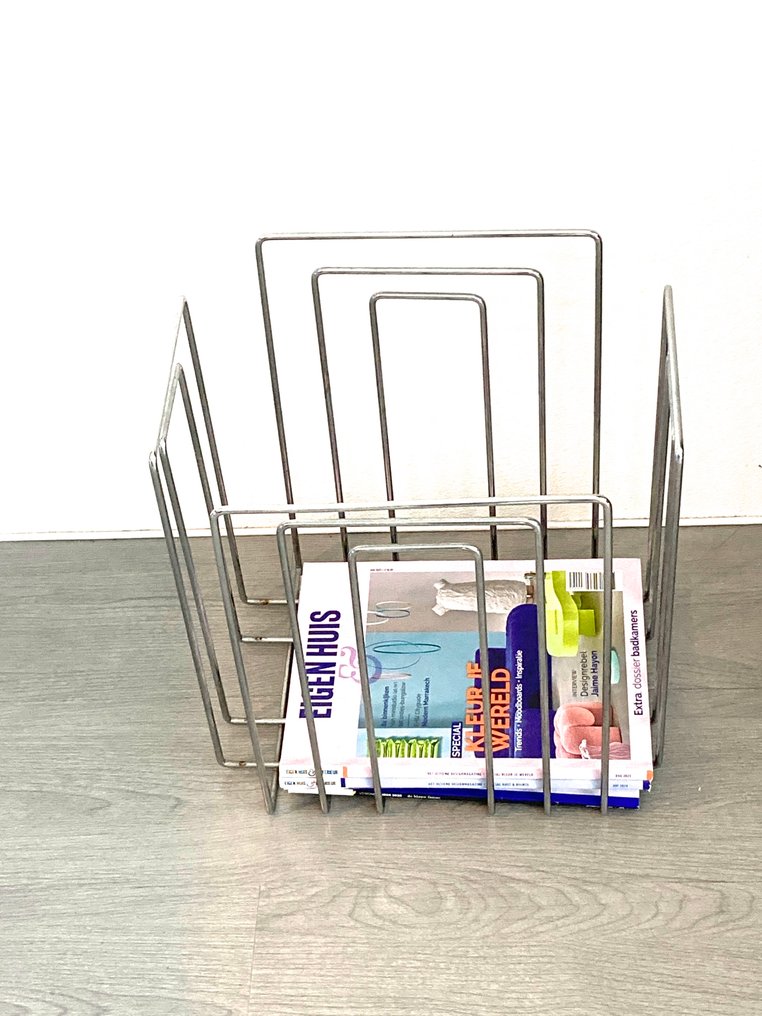 Thomas Merlo & Partner - Willi Glaeser - Bladstativ - Papirsamler - Krom #1.0