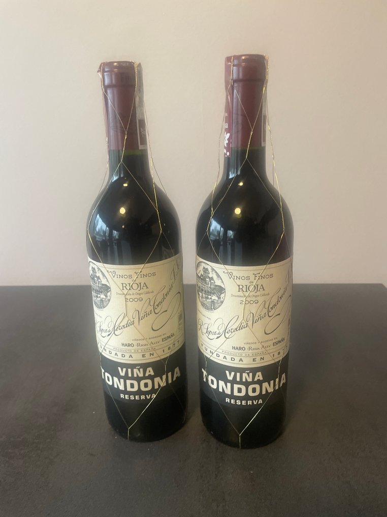 2009 R. Lopez de Heredia, Viña Tondonia - 里奥哈 Reserva - 2 Bottles (0.75L) #1.0