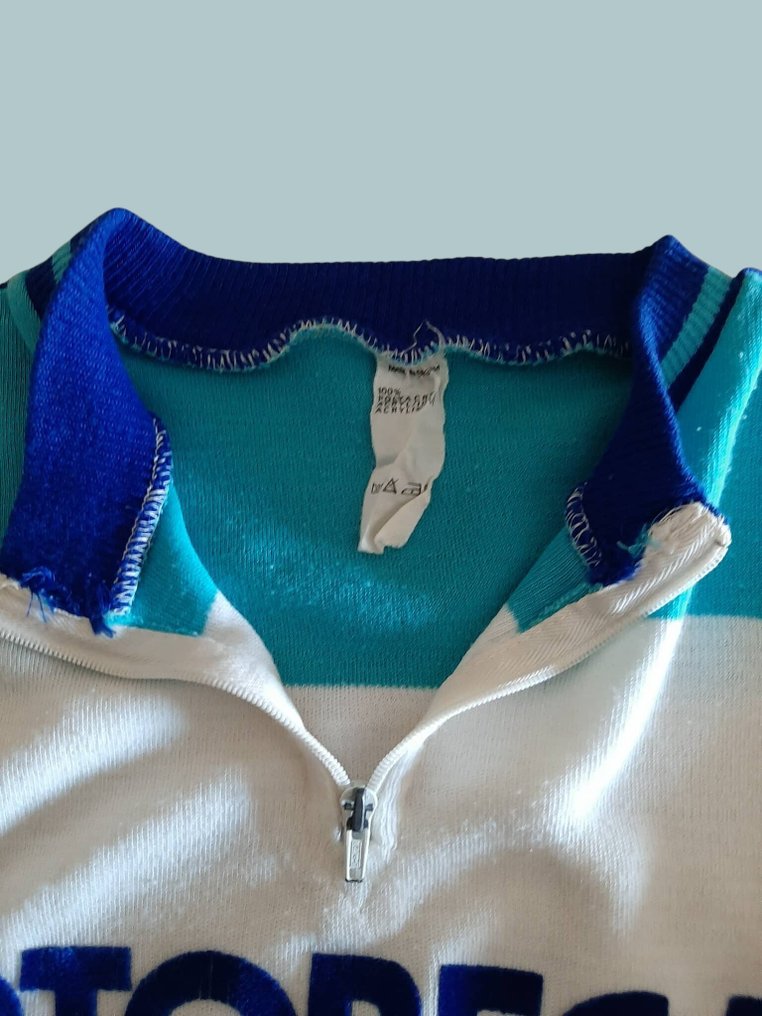 MOTOBÉCANE (années 1970–1980) vintage - Fabrication belge - Cycling jersey #2.1