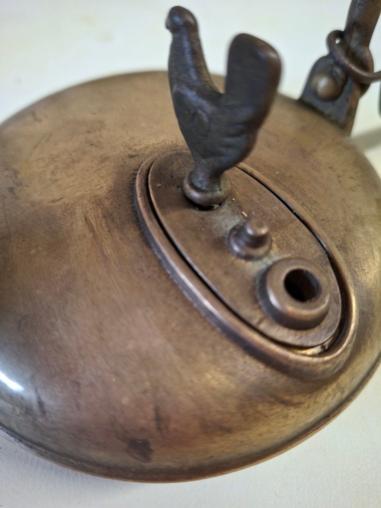 Olie lampe - Forgyldt messing #4.3