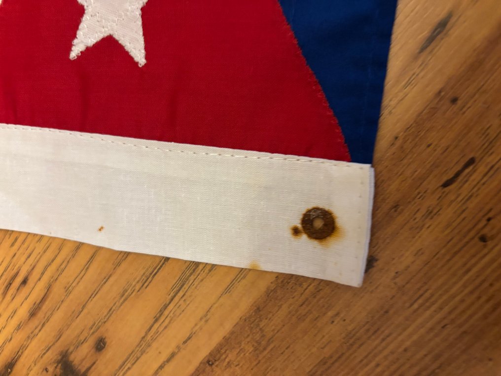 Λατινική Αμερική - Σημαία - 3 oude vlaggetjes hand genaaid #4.3