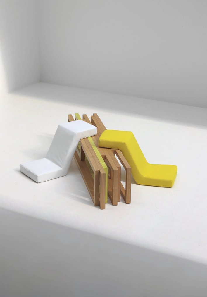 Peter Van Riet - Βιβλιοθήκη - Βελούδο, ύφασμα, ... - Καναπές, ... #3.2