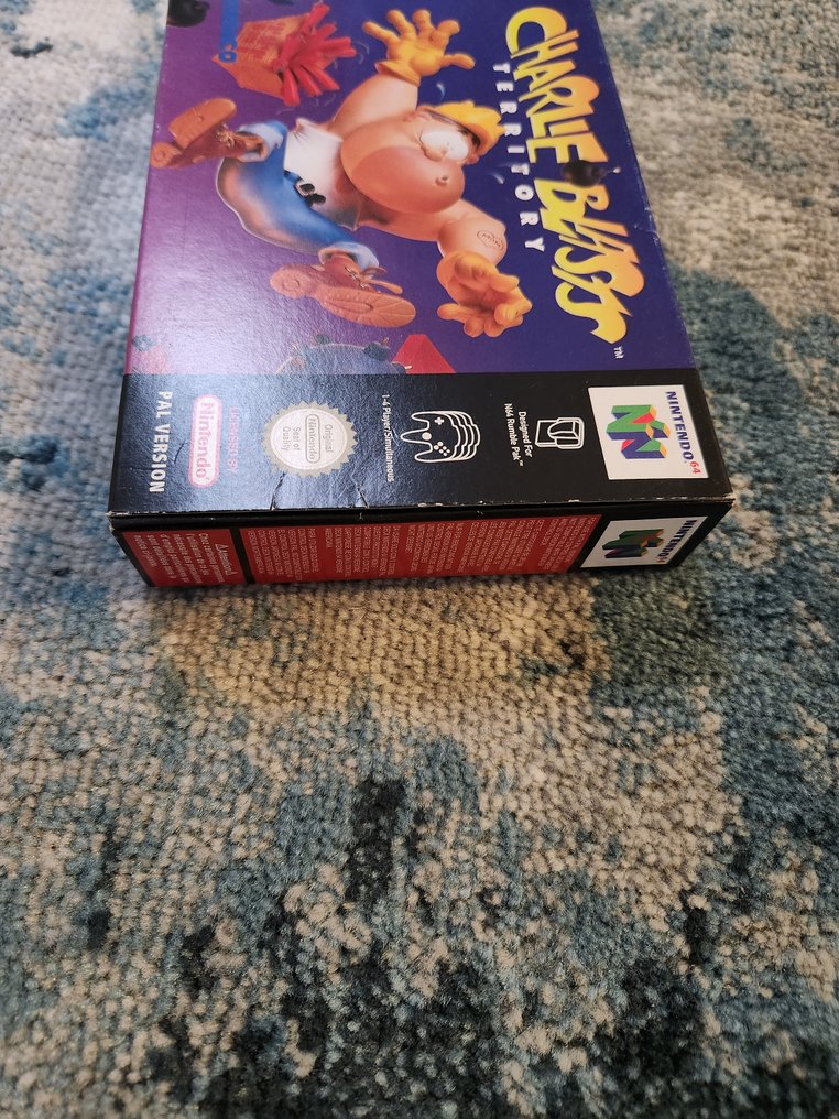 Nintendo - Nintendo 64 - Charlie Blasts Territory EUR CIB N64 pal - Video game - In original box #2.1