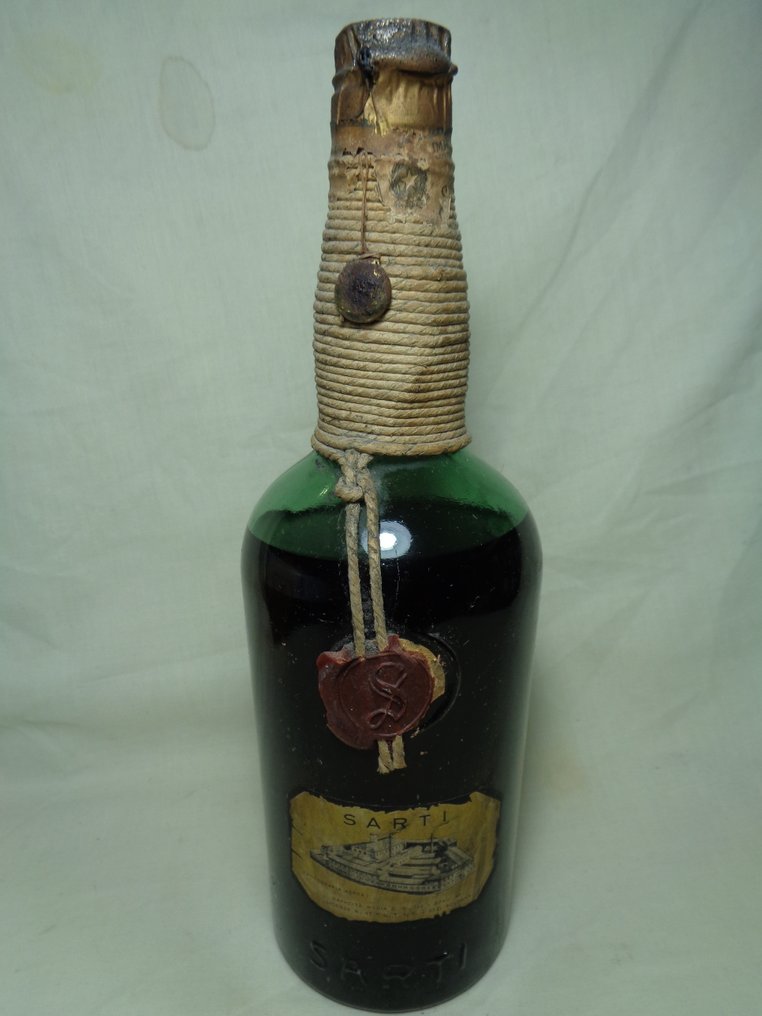 Sarti - 3 Valletti Riserva Brandy spring cap - b. 1950s - 75cl #2.1