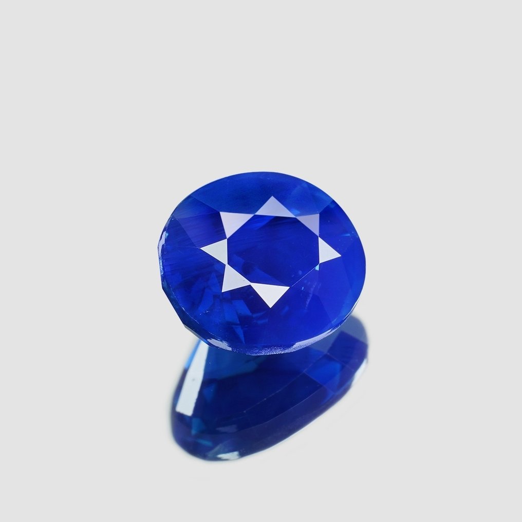 1 pcs 藍色 藍寶石 - 1.08 ct - 國際有色寶石協會 (ICA GemLab) #1.0
