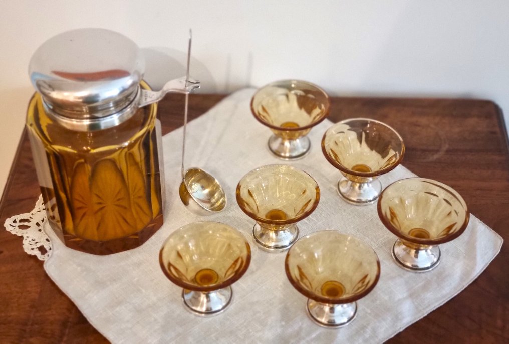 Servizio per liquori da 6 - .800 argento #1.0