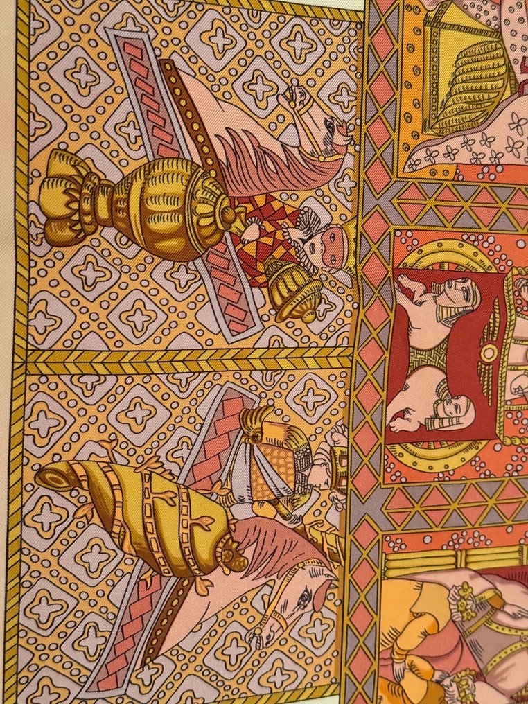 Hermès - Le Tarot - Könnyű selyem #4.3