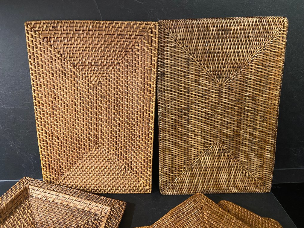 Flamant - Coaster (8) - Rattan - Placemats / tray #1.0