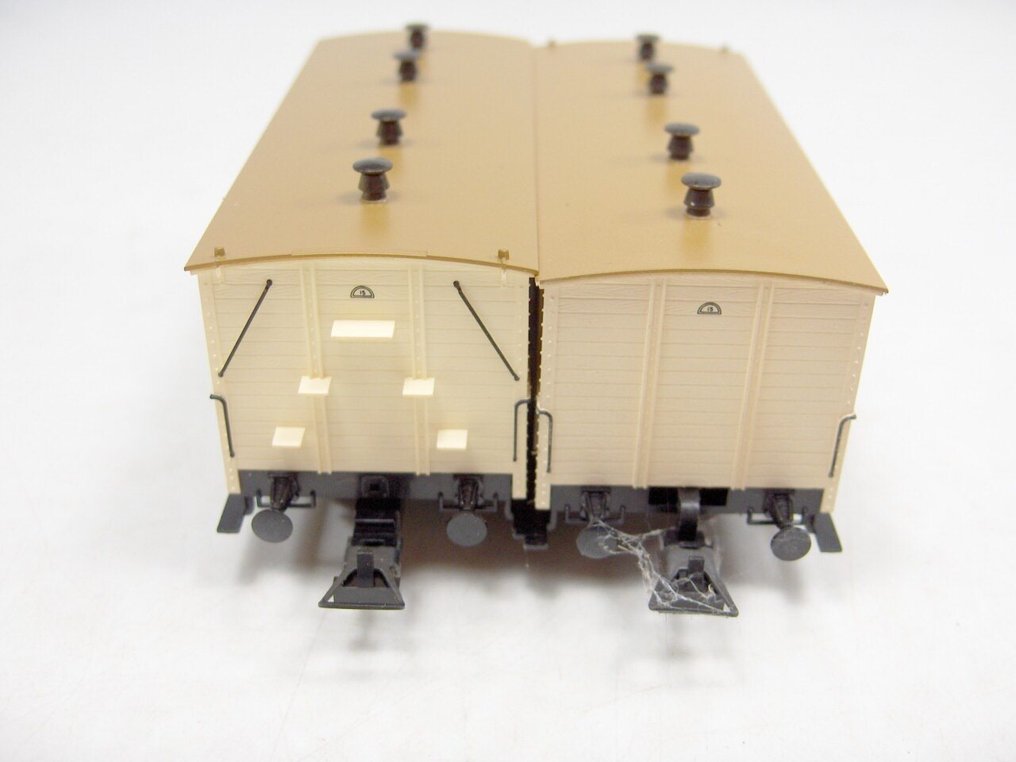 Trix International H0 - 52 3607 00/23524 - Godsvagn för modelltåg (2) - 2x Godsvagnar "Seefischtransportwagen" - Oldenburg #4.3