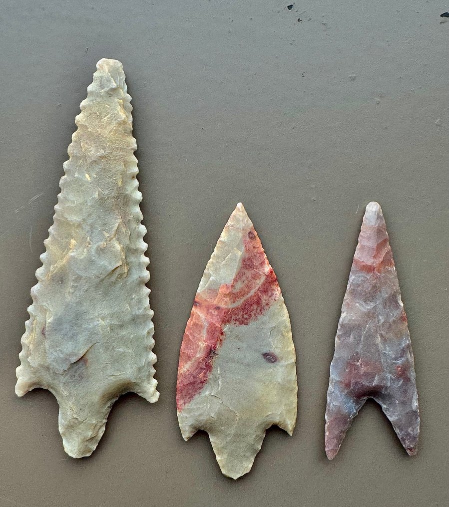 Desert Silex - Agate Arrow head - 86 mm #1.0