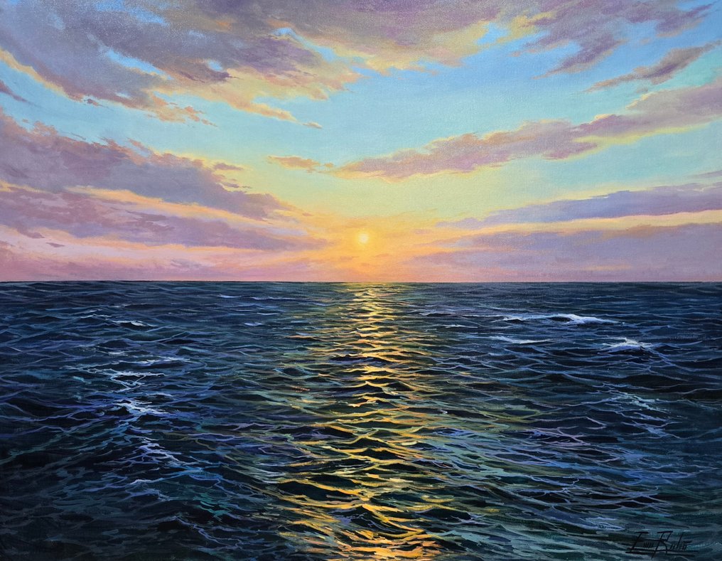Enric Rubió (1964) - Mediterranean sunset #1.0