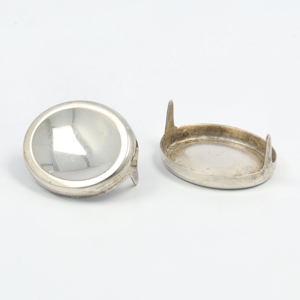NO RESERVE - Kaasduimen - Zilverfabriek Voorschoten - Set tacâmuri (2) - .833 argint #2.1