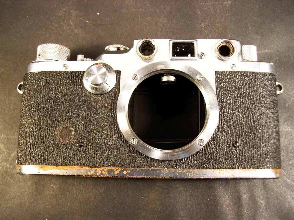 Leica IIIc + Novoflex bellowd and Telyt 20cm Câmera analógica #3.2