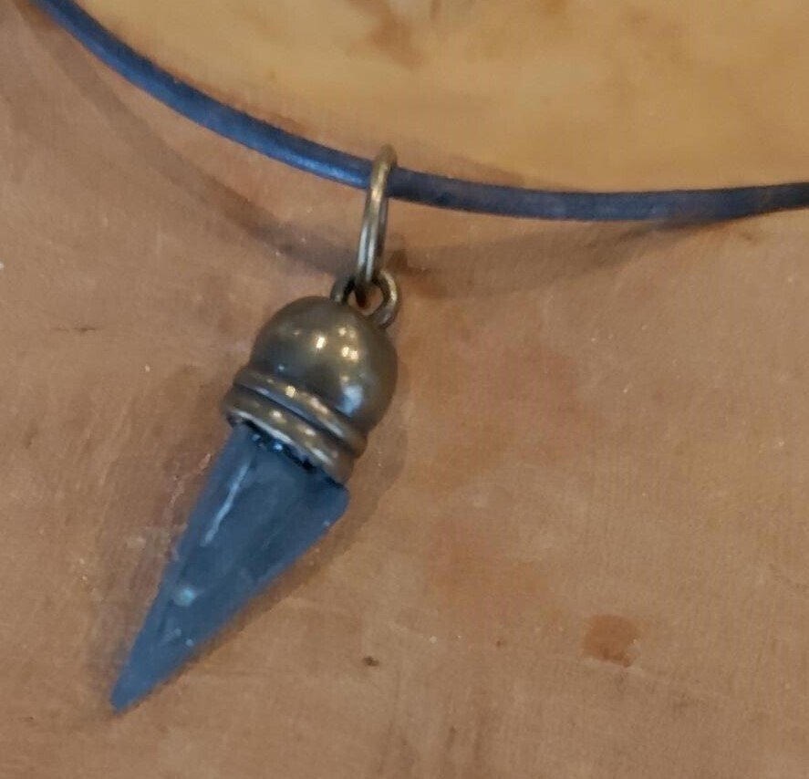 Scythian Bronze Necklace with Scythian arrowhead pendant - 34.3 mm (No reserve price) #4.3