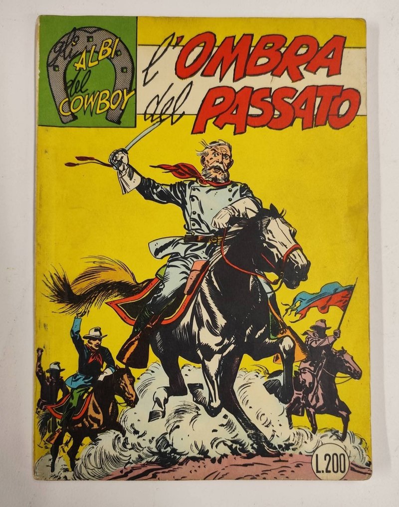 Gli Albi del Cowboy n° 2 - L'Ombra del Passato - 1 Comic - Eerste druk - 1963 #1.0