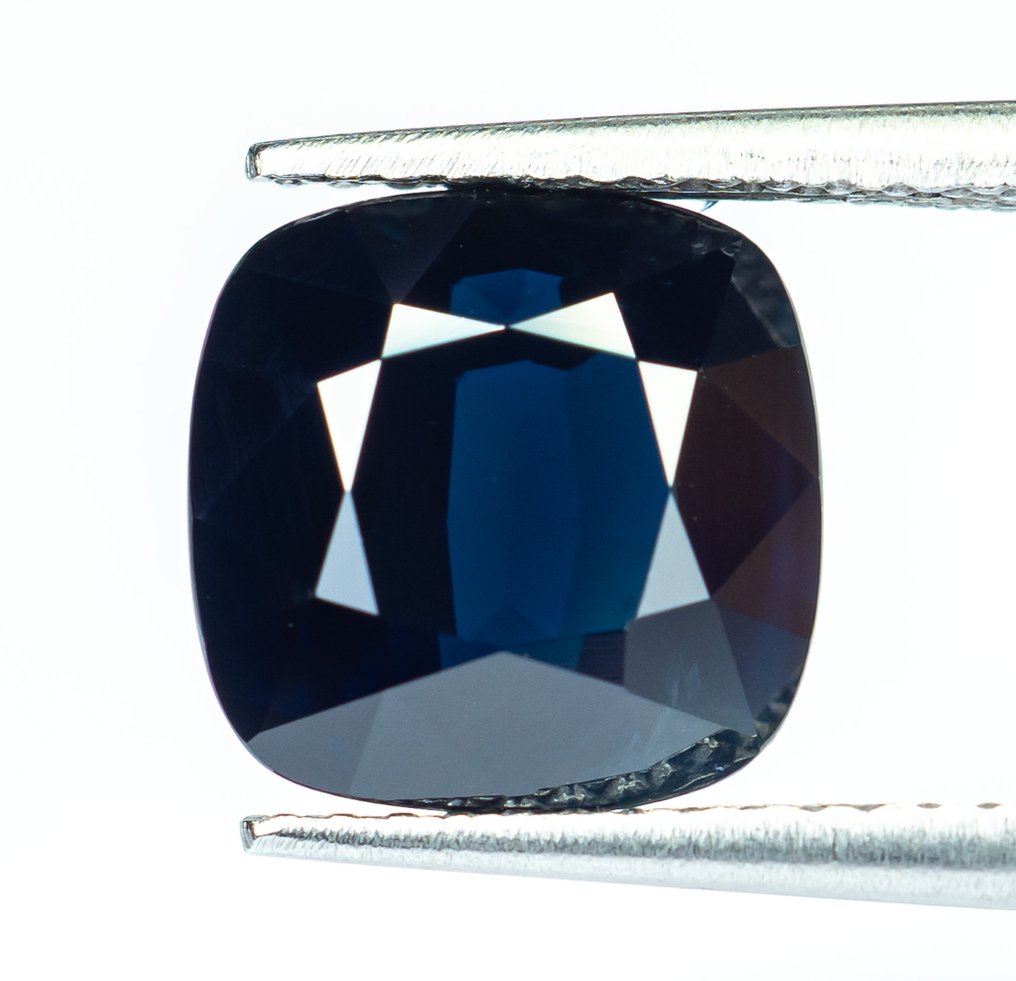Nincs minimálár Zafír - 5.18 ct - Bellerophon Gemlab - sötétkék #1.0