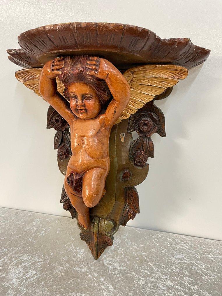 Αρχιτεκτονικό στολίδι - 1960-1970 - Console Engel - 40 cm #2.1