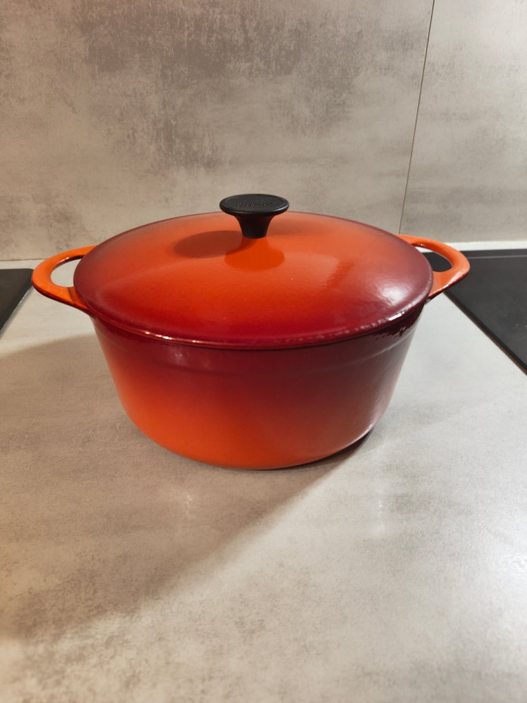 Le Creuset, Cousances - Caçarola retangular - Fonte - Modelo muito raro #1.0