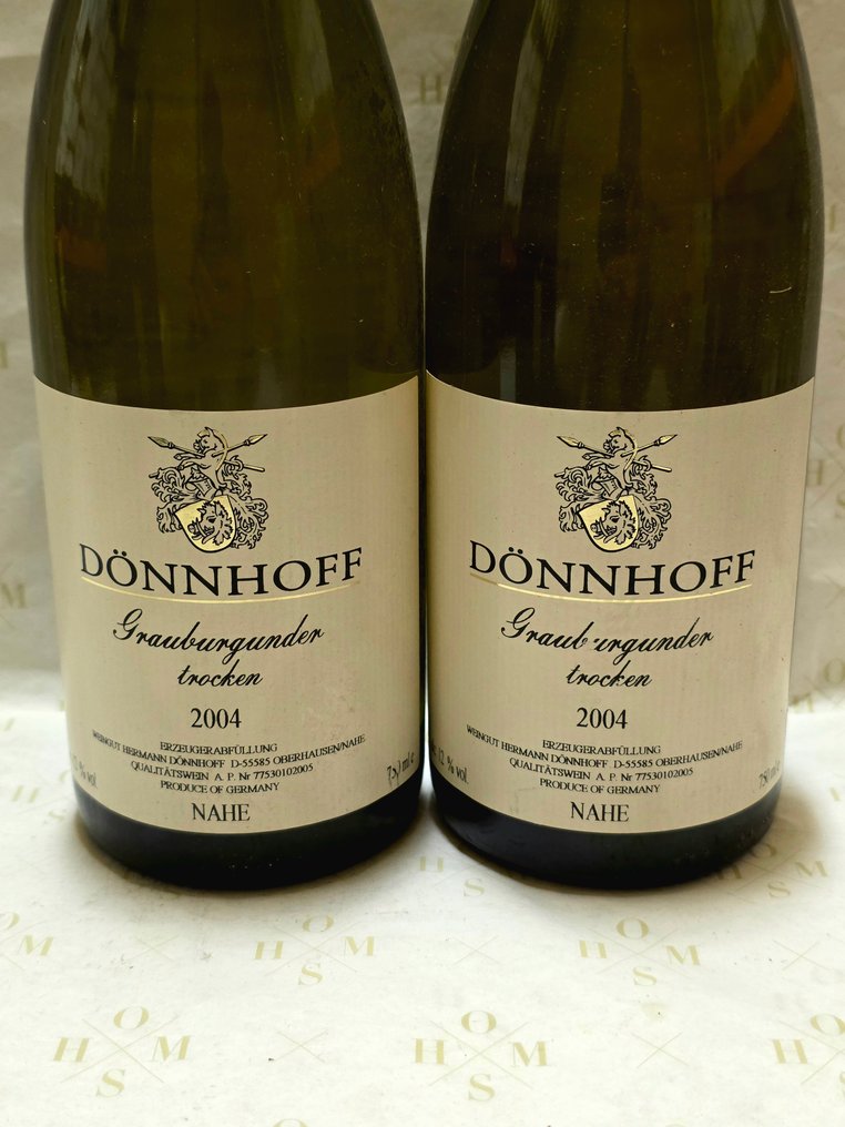 2004 Dönnhoff Grauburgunder Trocken - Nahe - 2 Bottles (0.75L) #1.0