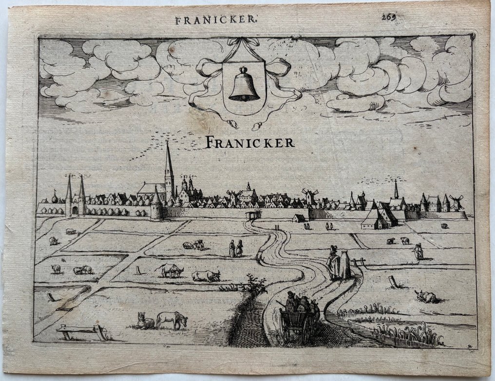 Netherlands - Franeker; L. Guicciardini - Franicker - 1601-1620 #1.0