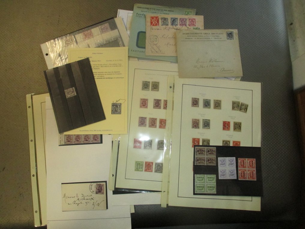 Belgio 1930/1970 - Collezione di stampe di calibrazione Preo #1.0