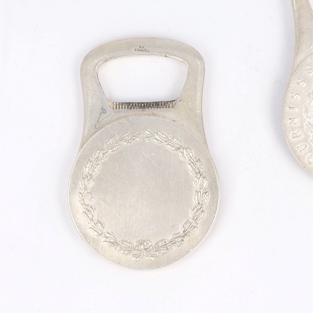 NO RESERVE - Christofle - Flaschenöffner (2) - Versilbert #4.3