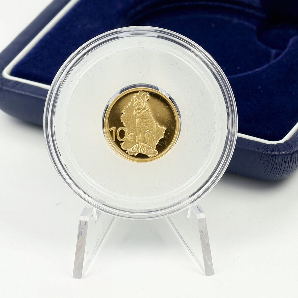 Luxemburgo. 10 Euro 2011 "Renert the Fox" Proof #1.0