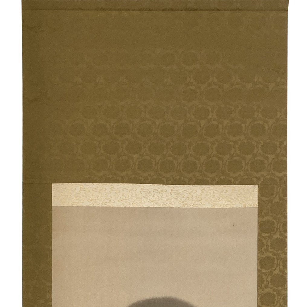 日本悬挂卷轴画《春天的岚山漂流》日本风艺术复古 - 纸, 真丝 - Yamada Suiha｜山田翠堤 - 日本 - 20世纪 #3.2