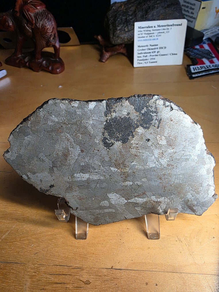 Canyon Diablo - Iron meteorite full slice - 145 g #2.1